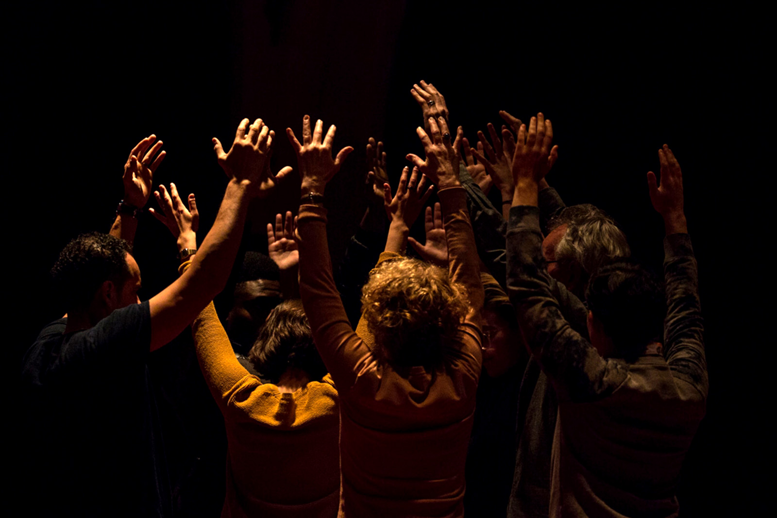 Photograph of The Fever (2017), created by 600 Highwaymen, January 2020.